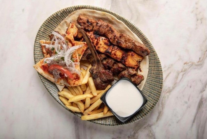 Mixed grill platter